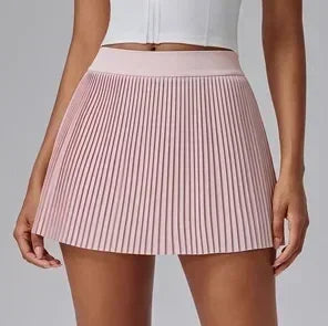 Floral Discount Sports Skirt for Women Quick-drying Badminton Tennis Trousers Skirt Fitness Half-body Pleated Skirt Shorts